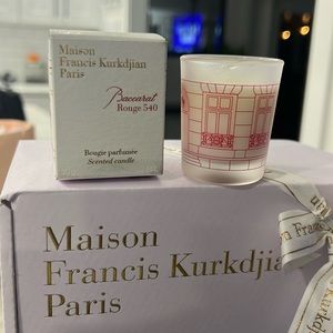 Baccarat Rouge 540 scented candle